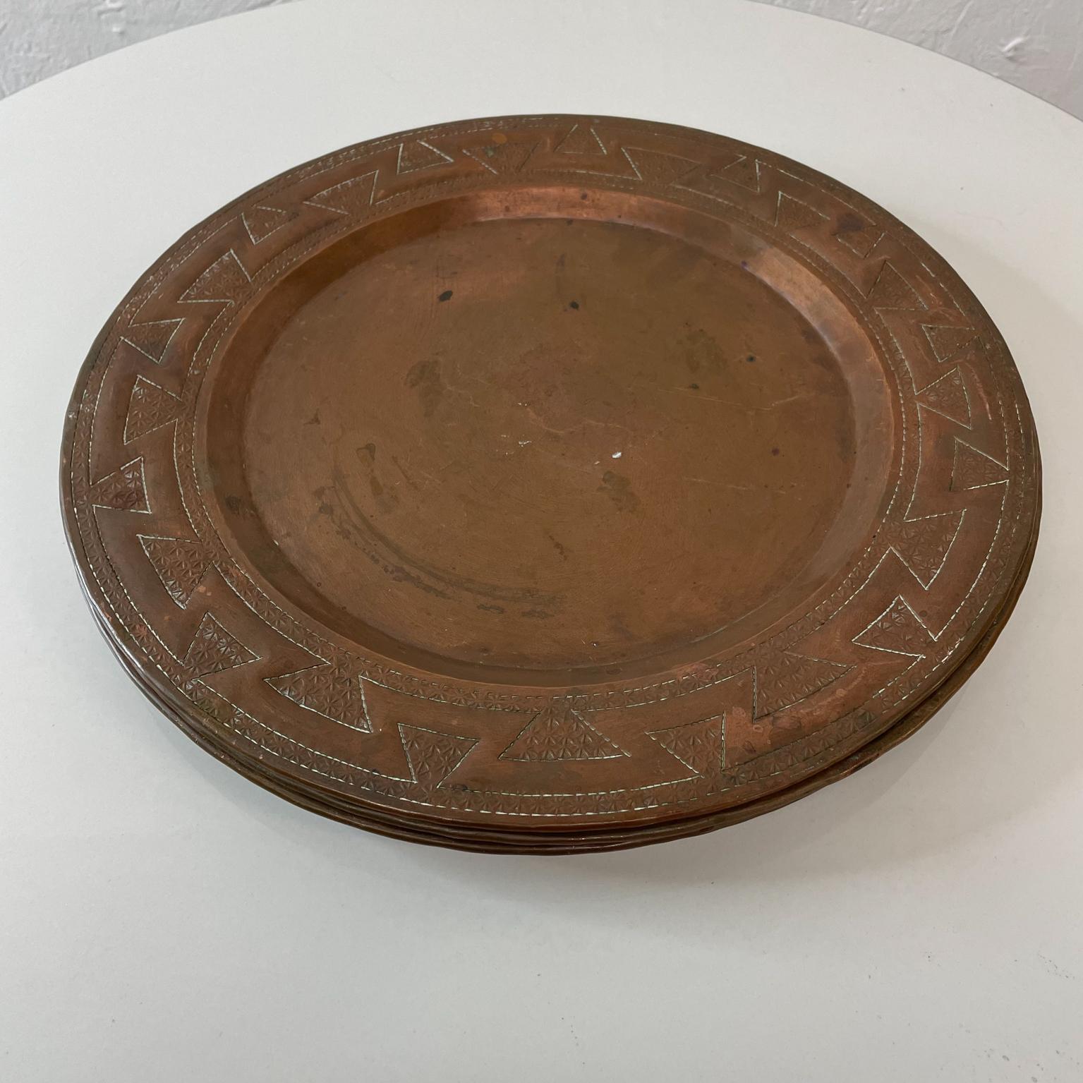 vintage copper plate