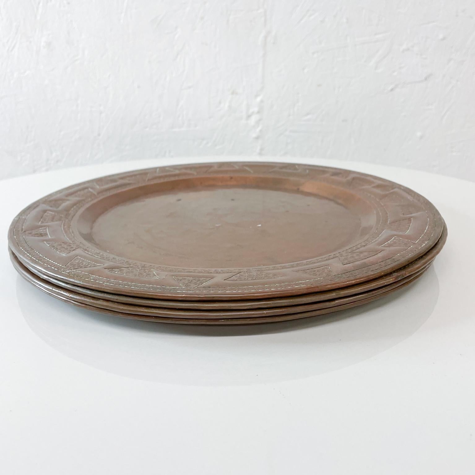 antique copper plates