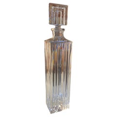 Decorative Baccarat French Bottle 1940s