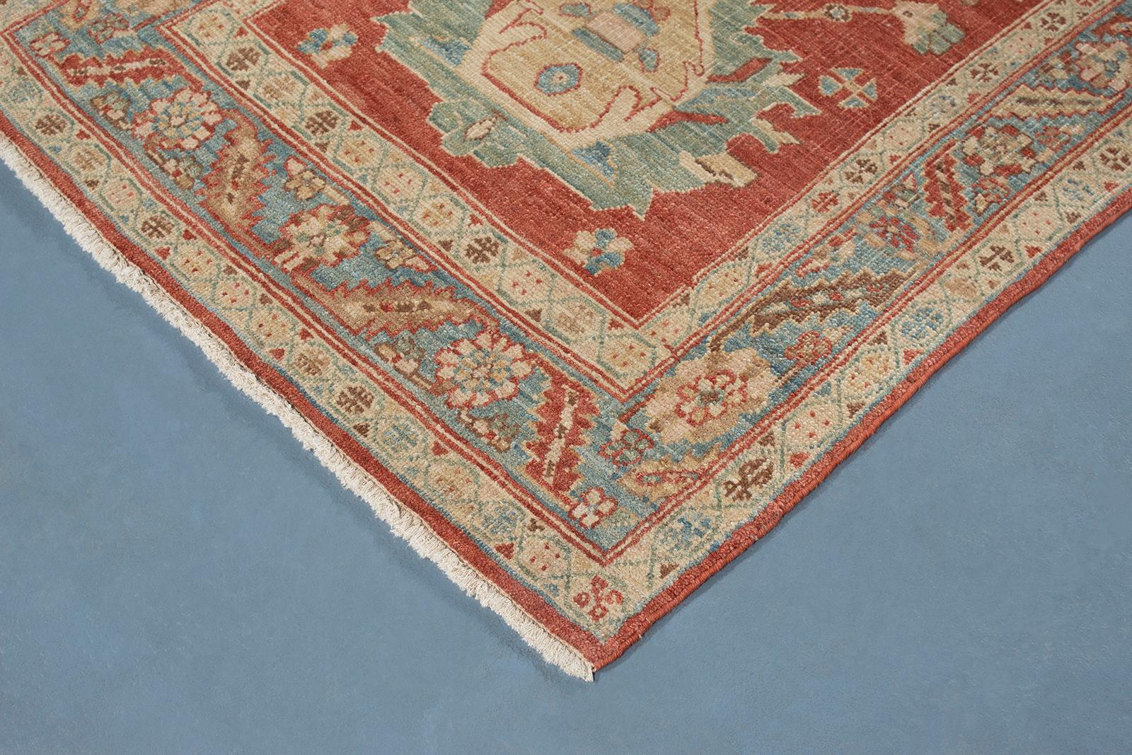 Contemporary Decorative Bakshaish Runner Rug For Sale