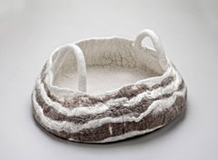 Decorative Basket "Chasco", Inês Schertel, Brazilian Contemporary Design