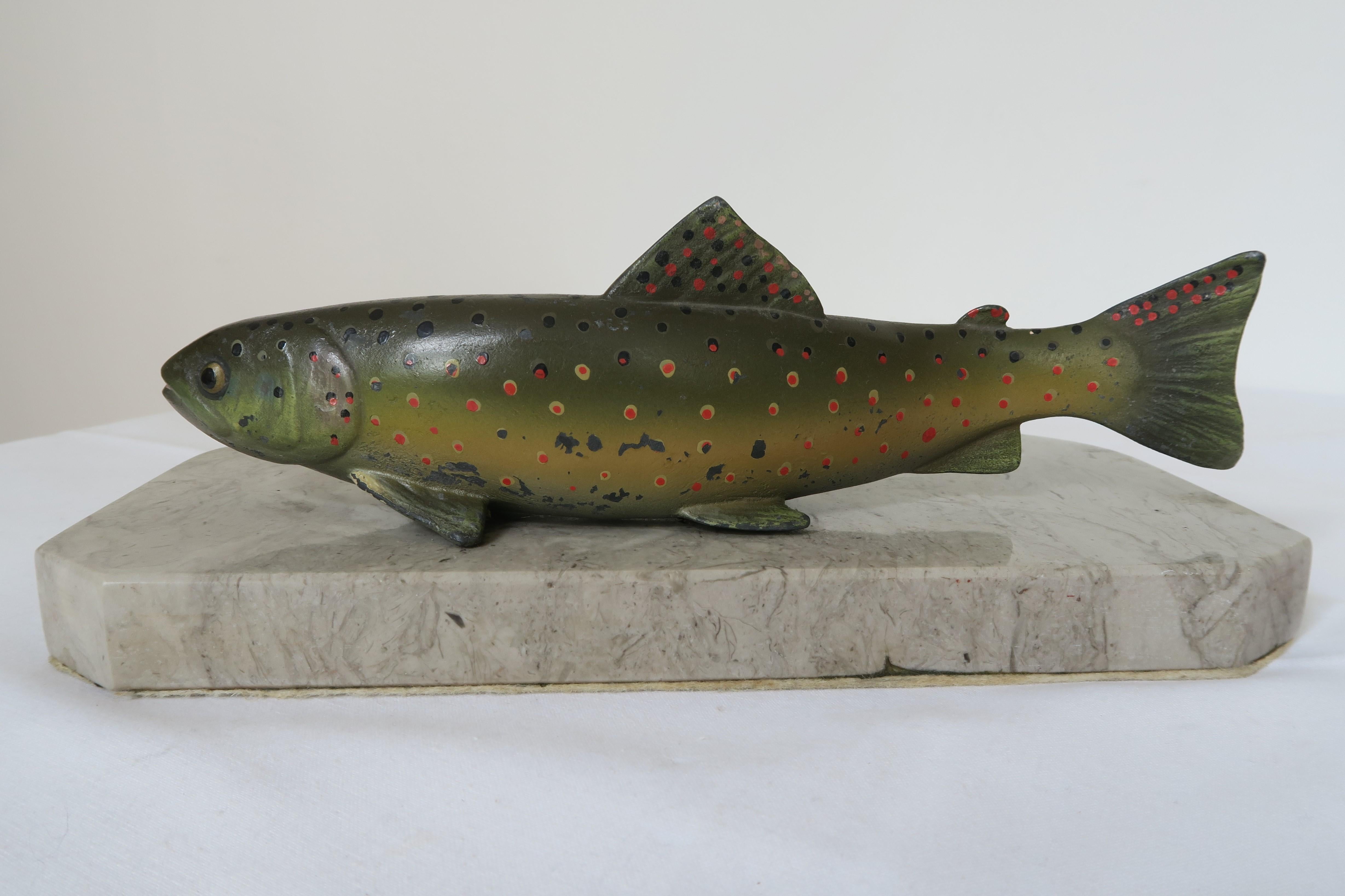 trout statue