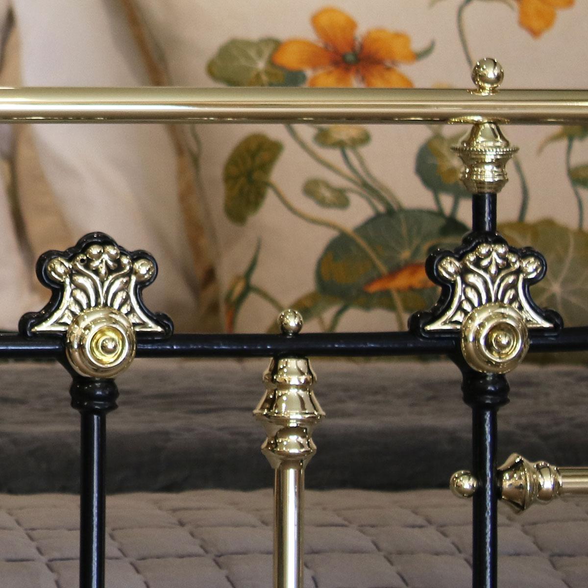 Brass Decorative Black Antique Bed MK200