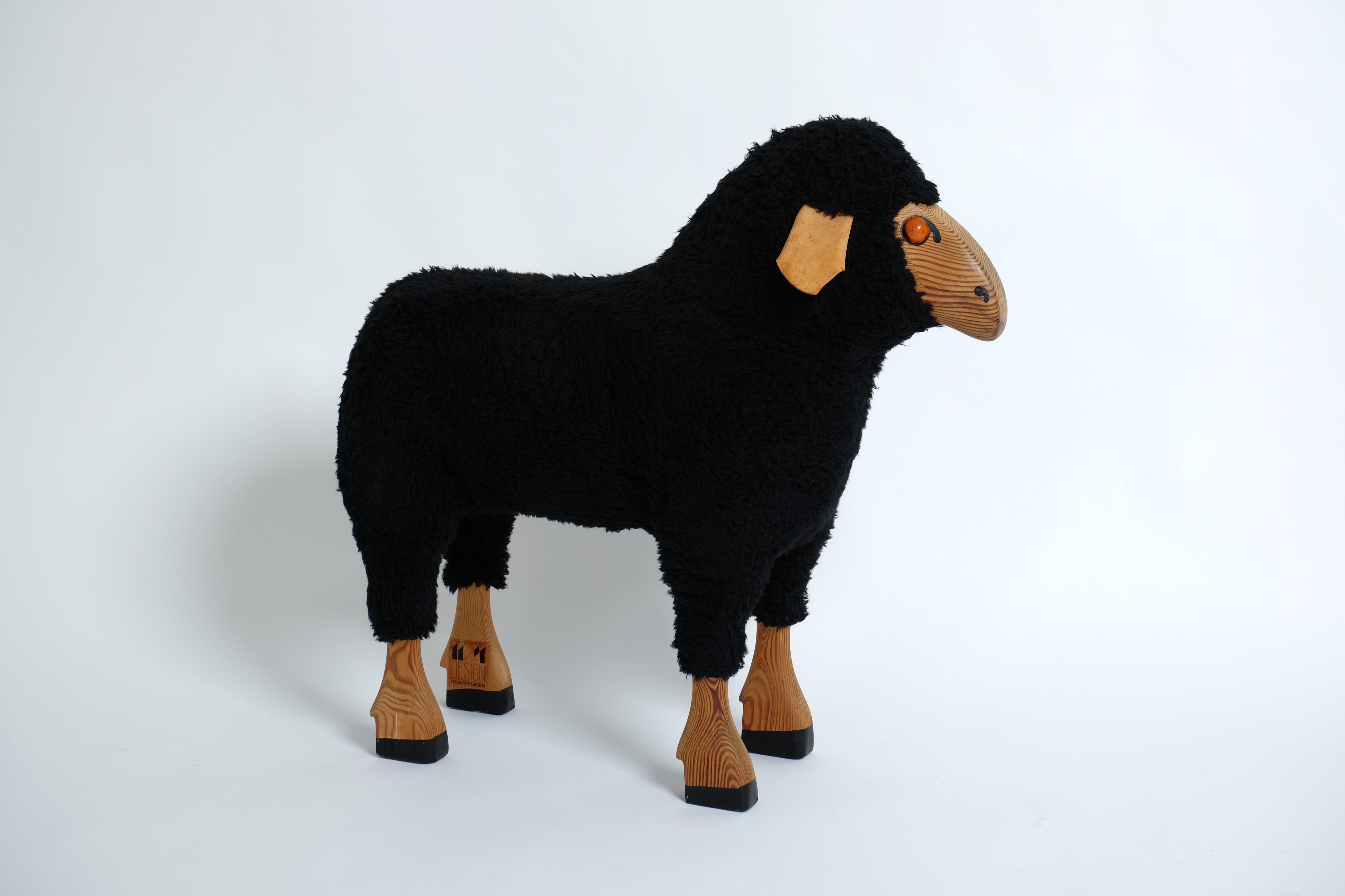 Pecora nera decorativa di Hanne Krafft per Meier, Germania anni '80 in vendita 8