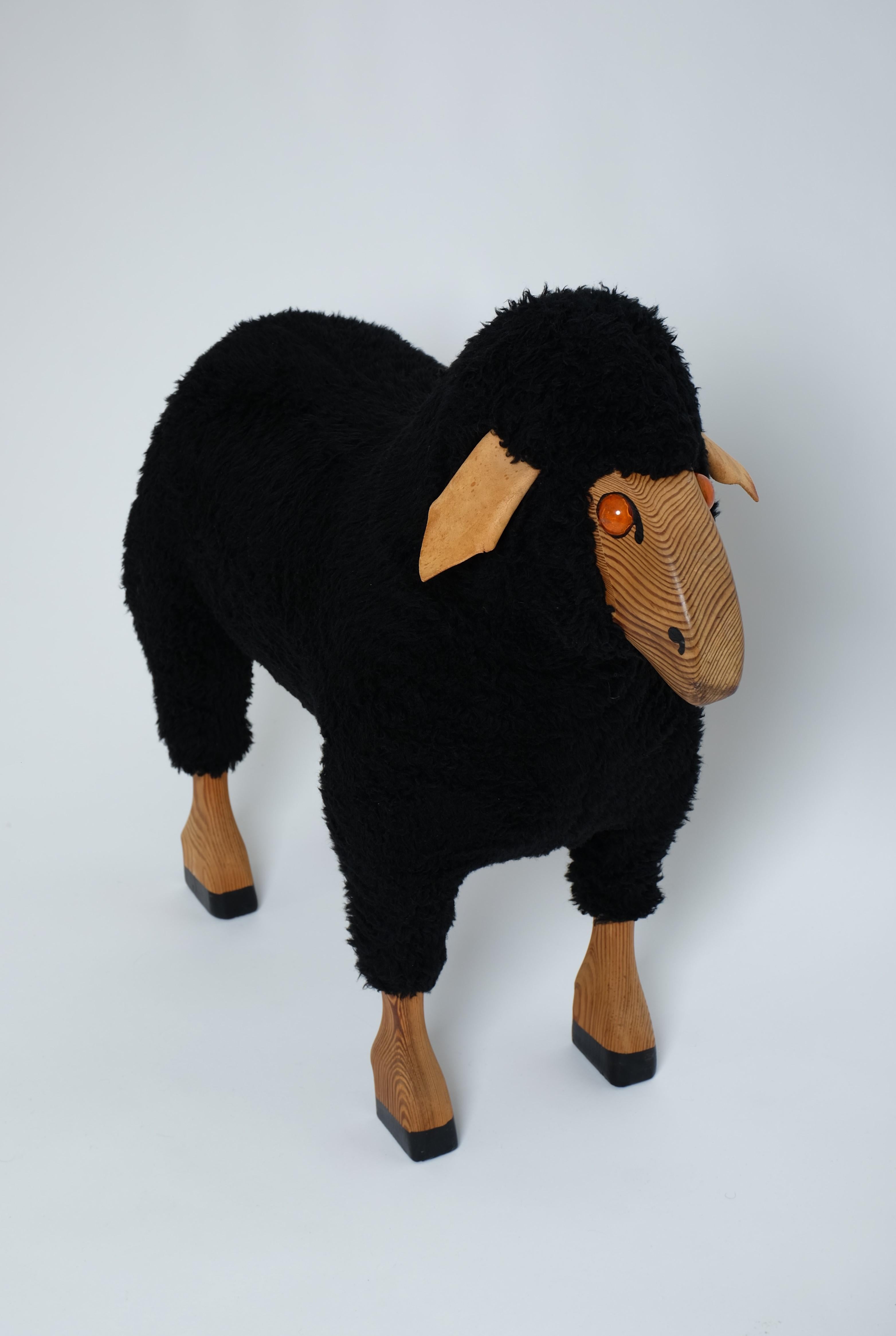 Pecora nera decorativa di Hanne Krafft per Meier, Germania anni '80 in vendita 11