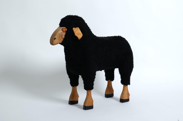 Decorative Black Sheep by Hanns Peter Krafft for Meier, Germany
