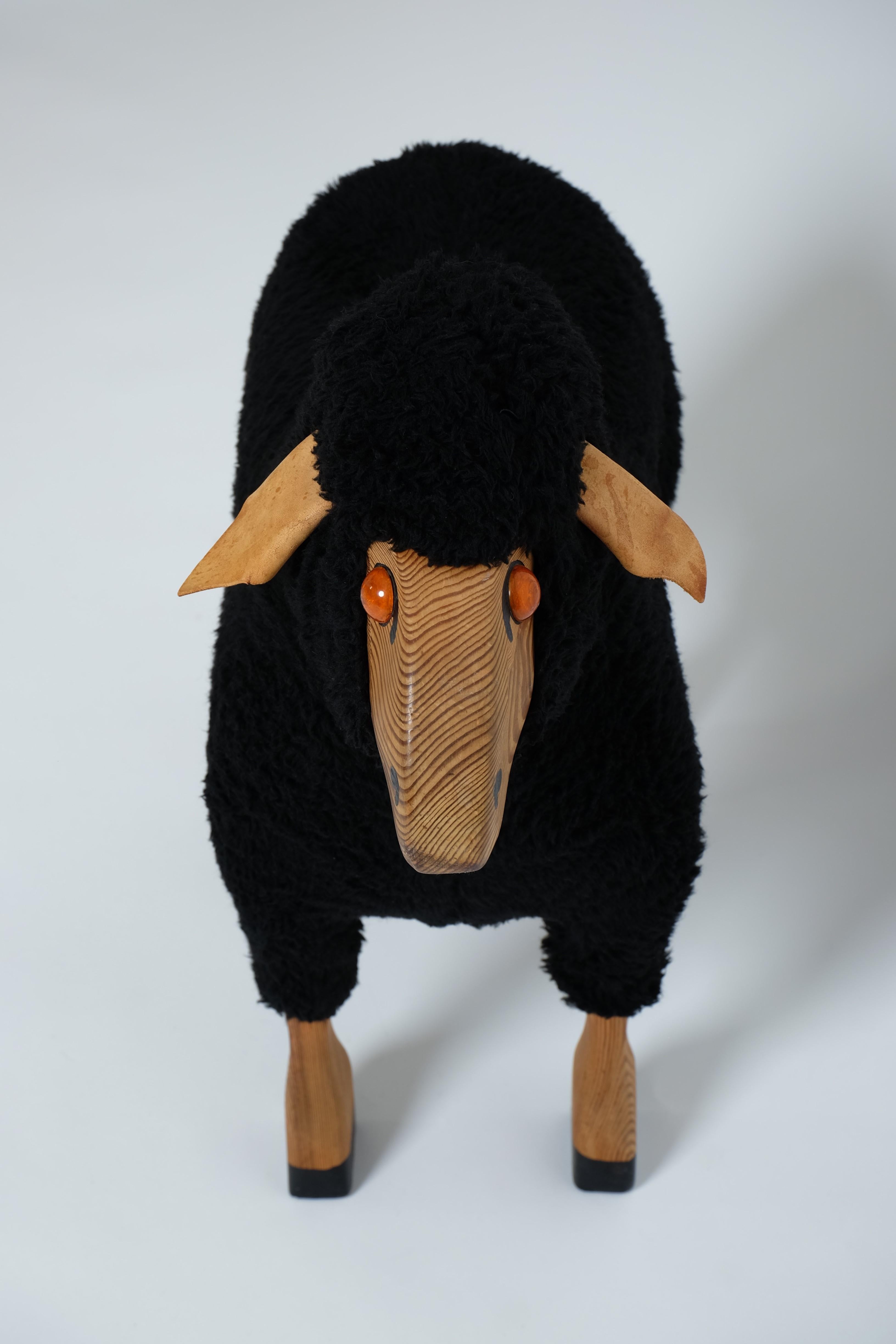 Pecora nera decorativa di Hanne Krafft per Meier, Germania anni '80 in vendita 13