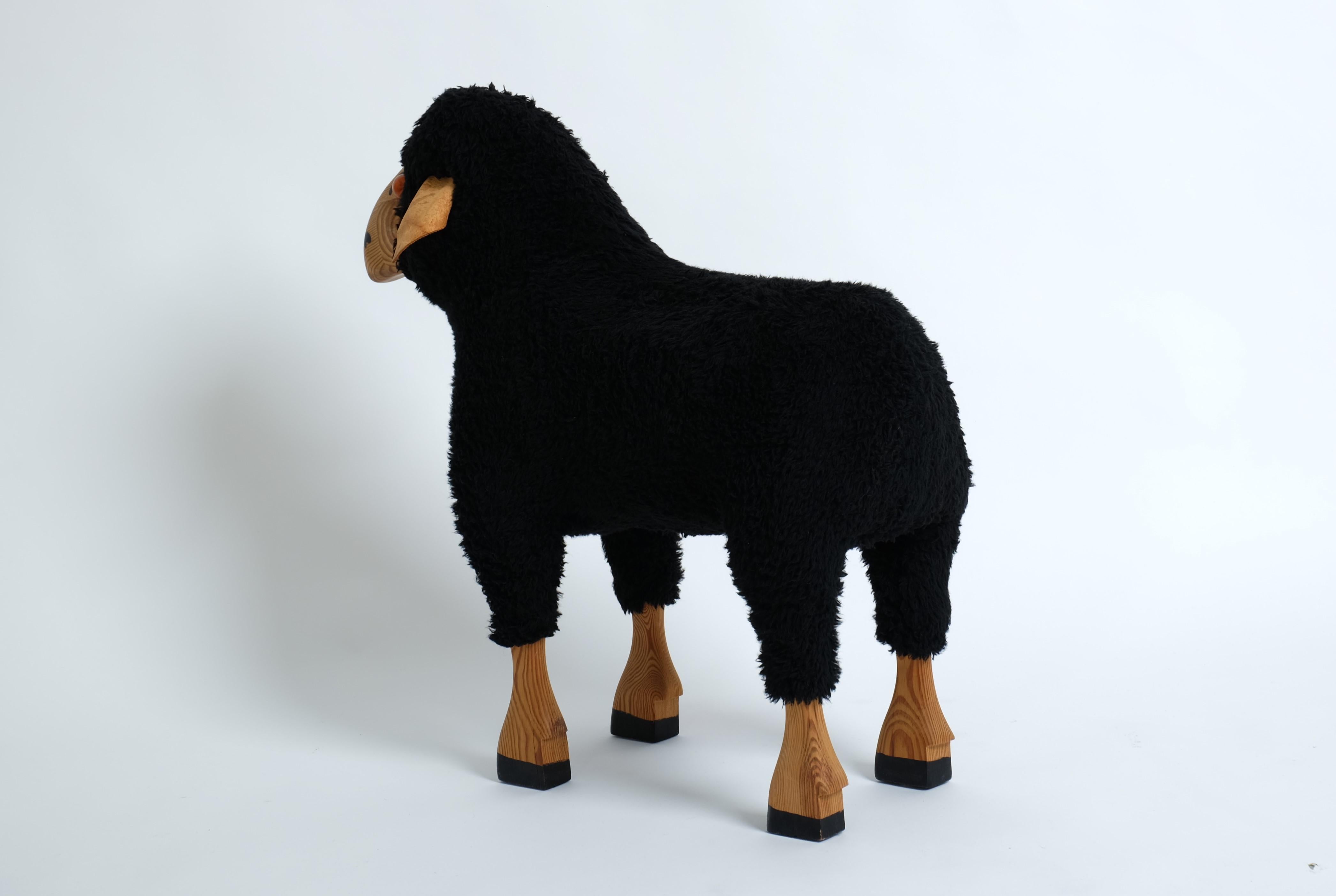 Pecora nera decorativa di Hanne Krafft per Meier, Germania anni '80 in vendita 2
