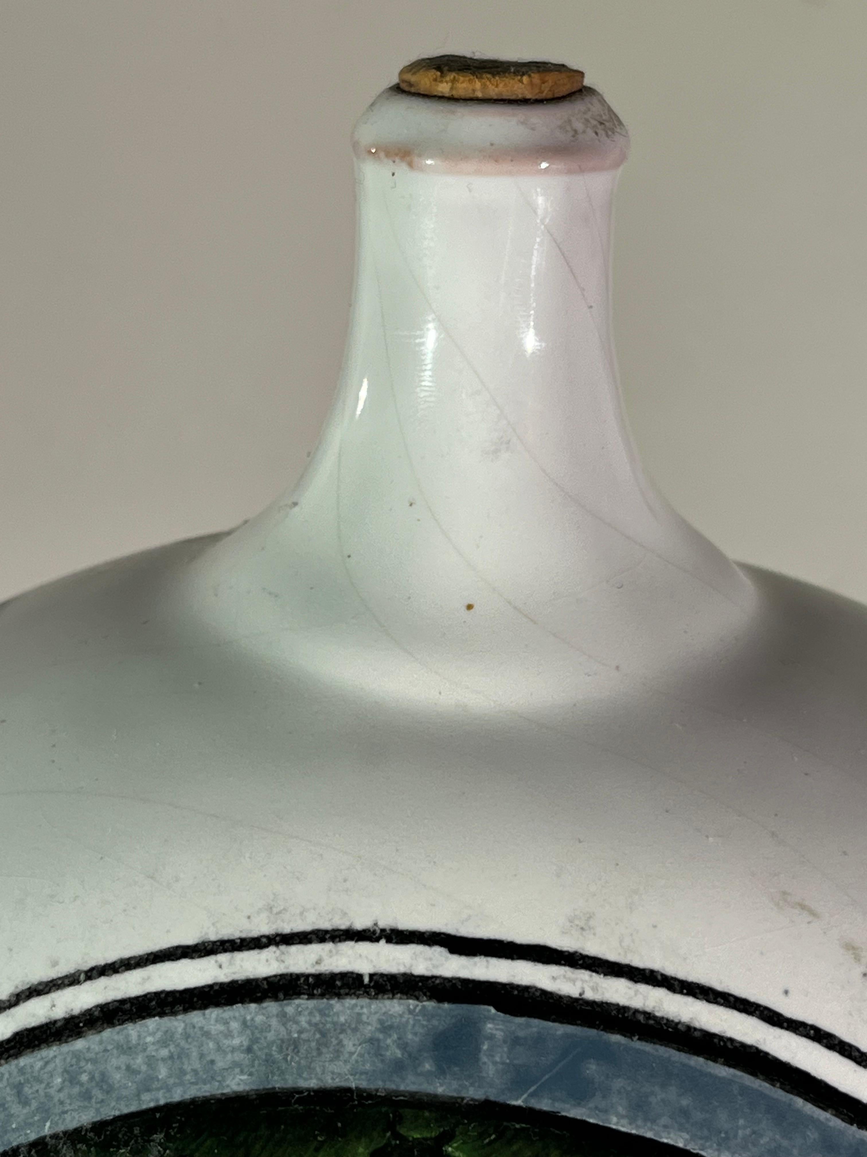 Hand-Painted Decorative Bottle By Claude and Slavik Palley