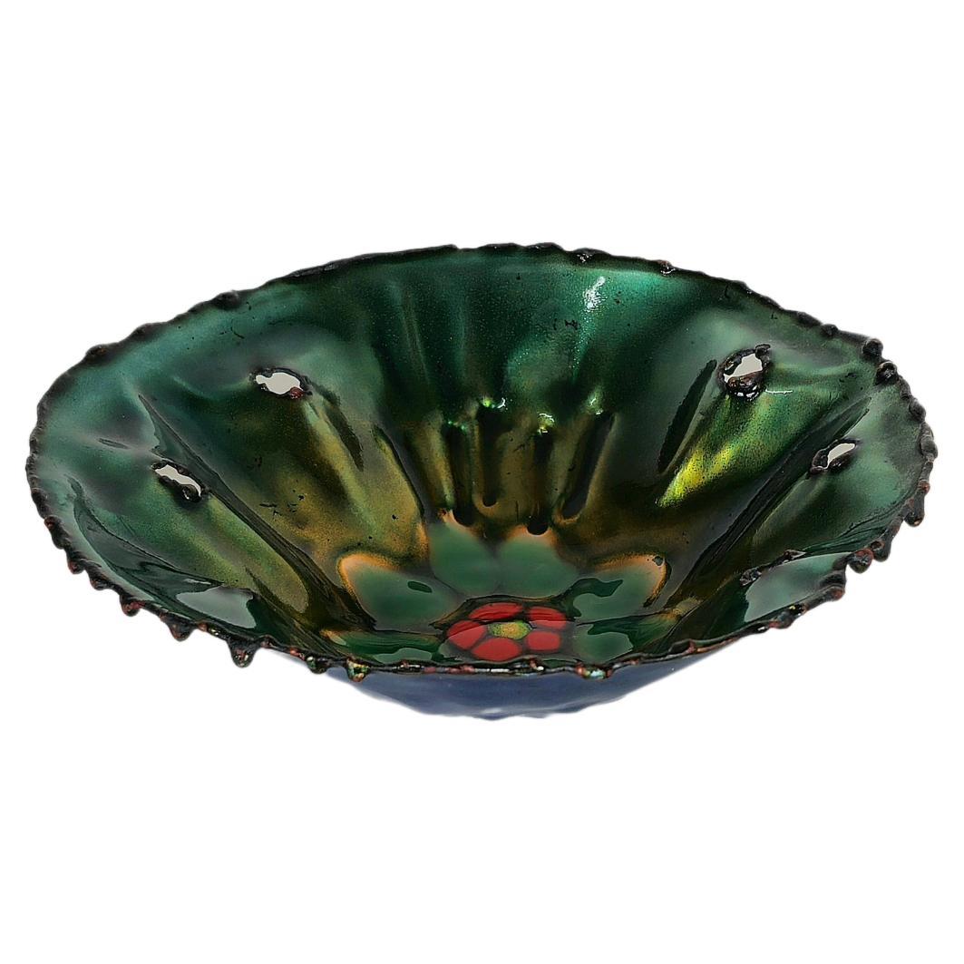 Decorative Bowl Copper Franco Bastianelli for Laurana Midcentury Italy 1960s For Sale