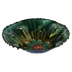 Vintage Decorative Bowl Copper Franco Bastianelli for Laurana Midcentury Italy 1960s