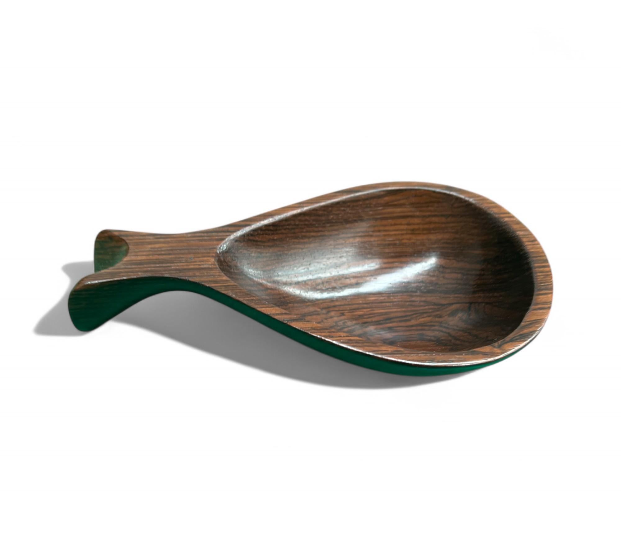 Cuenco decorativo en madera dura brasileña, Desconocido, Años 60 Moderno de mediados de siglo en venta