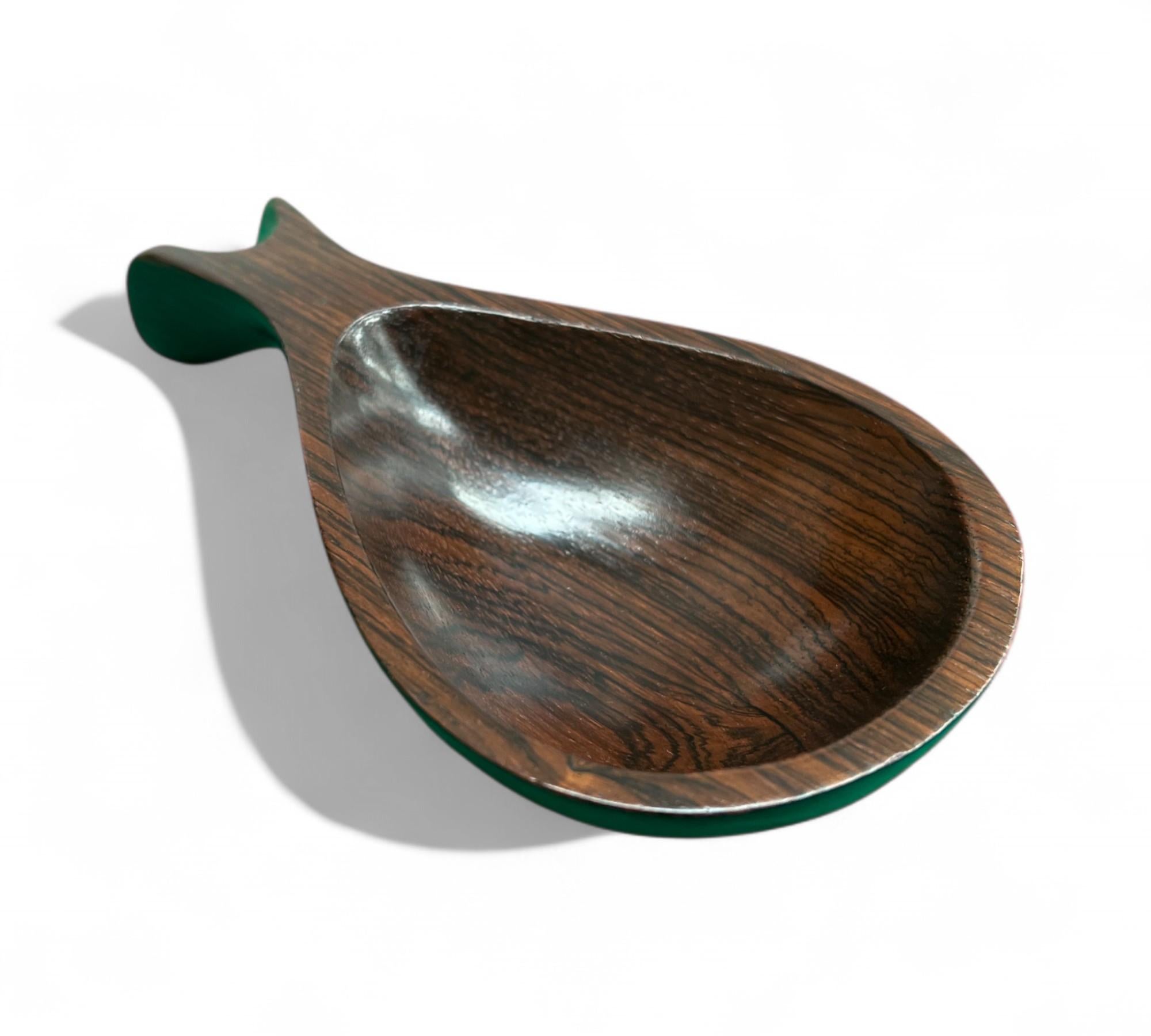 Cuenco decorativo en madera dura brasileña, Desconocido, Años 60 Brasileño en venta