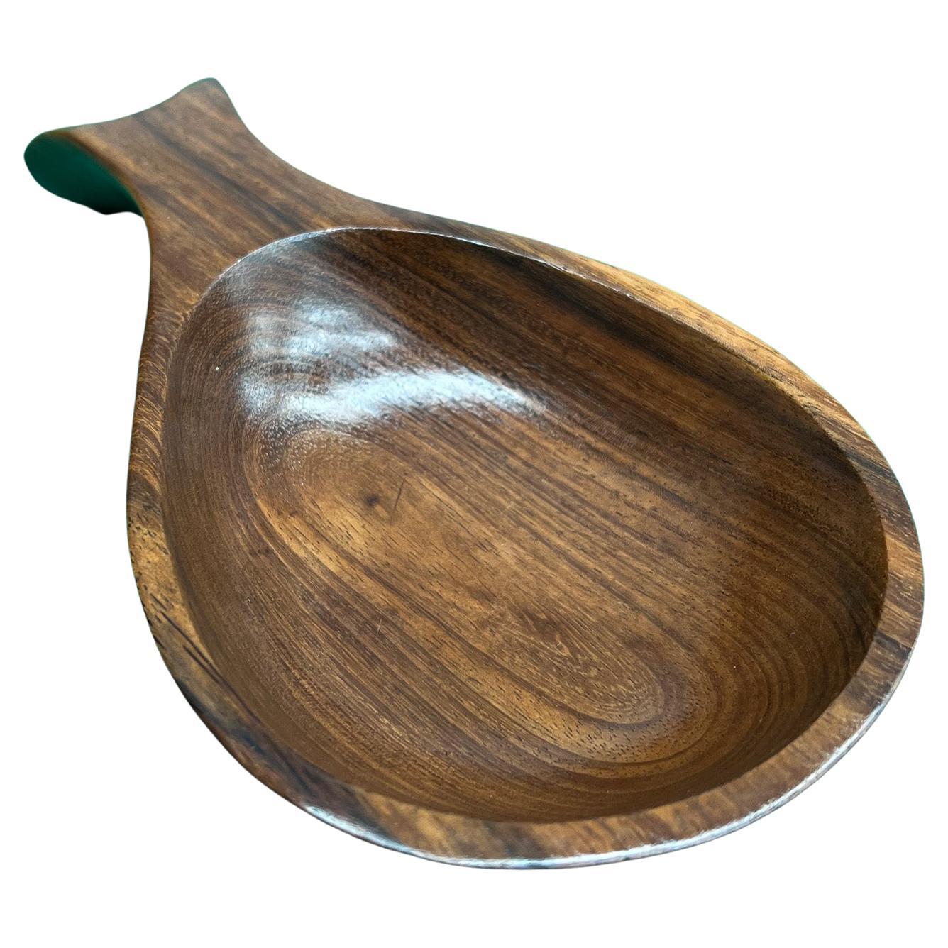 Decorative Bowl in Brazilian Hardwood, Unknown, 1960s For Sale