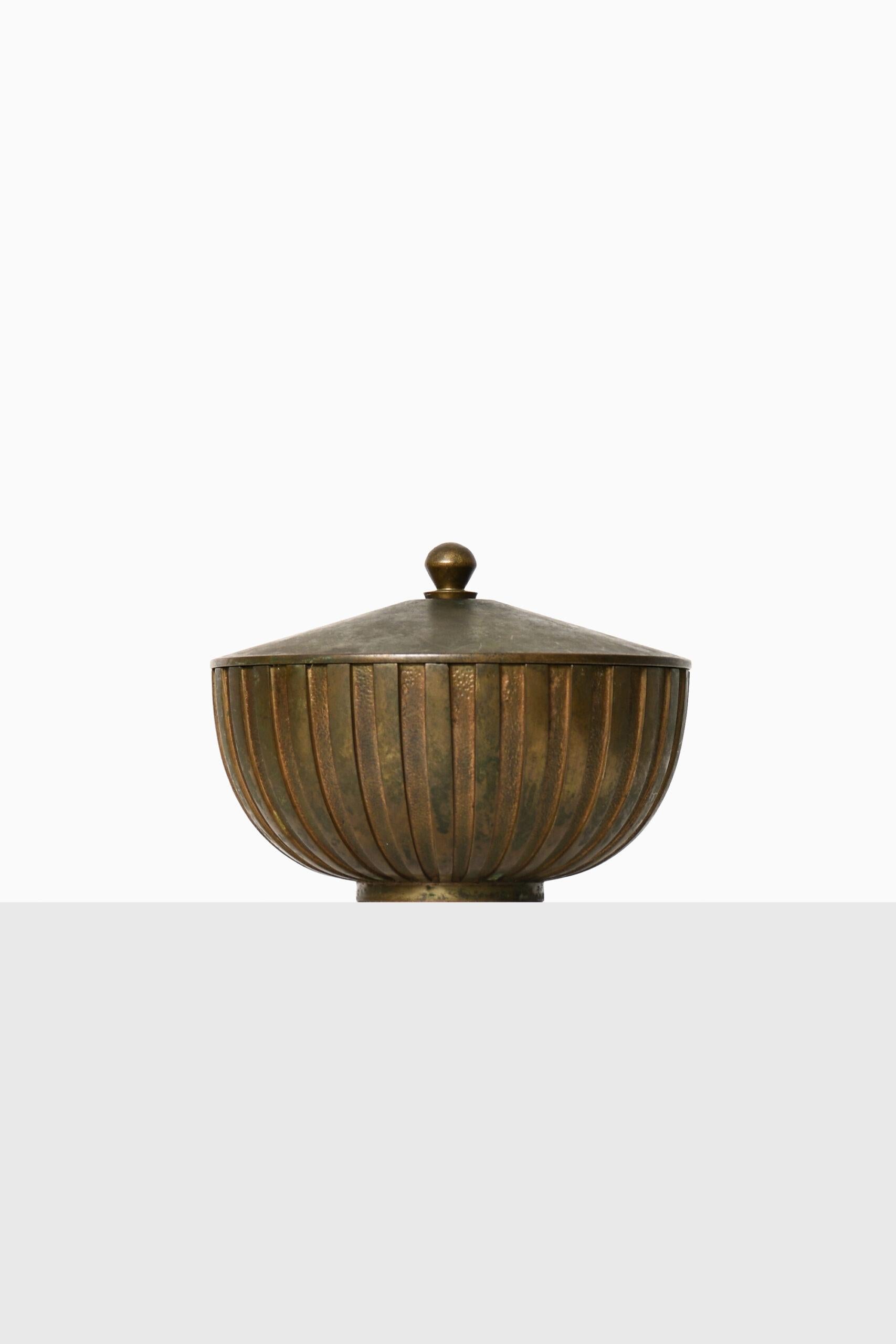 Mid-20th Century Decorative Bowl Produced by Tinos in Denmark For Sale