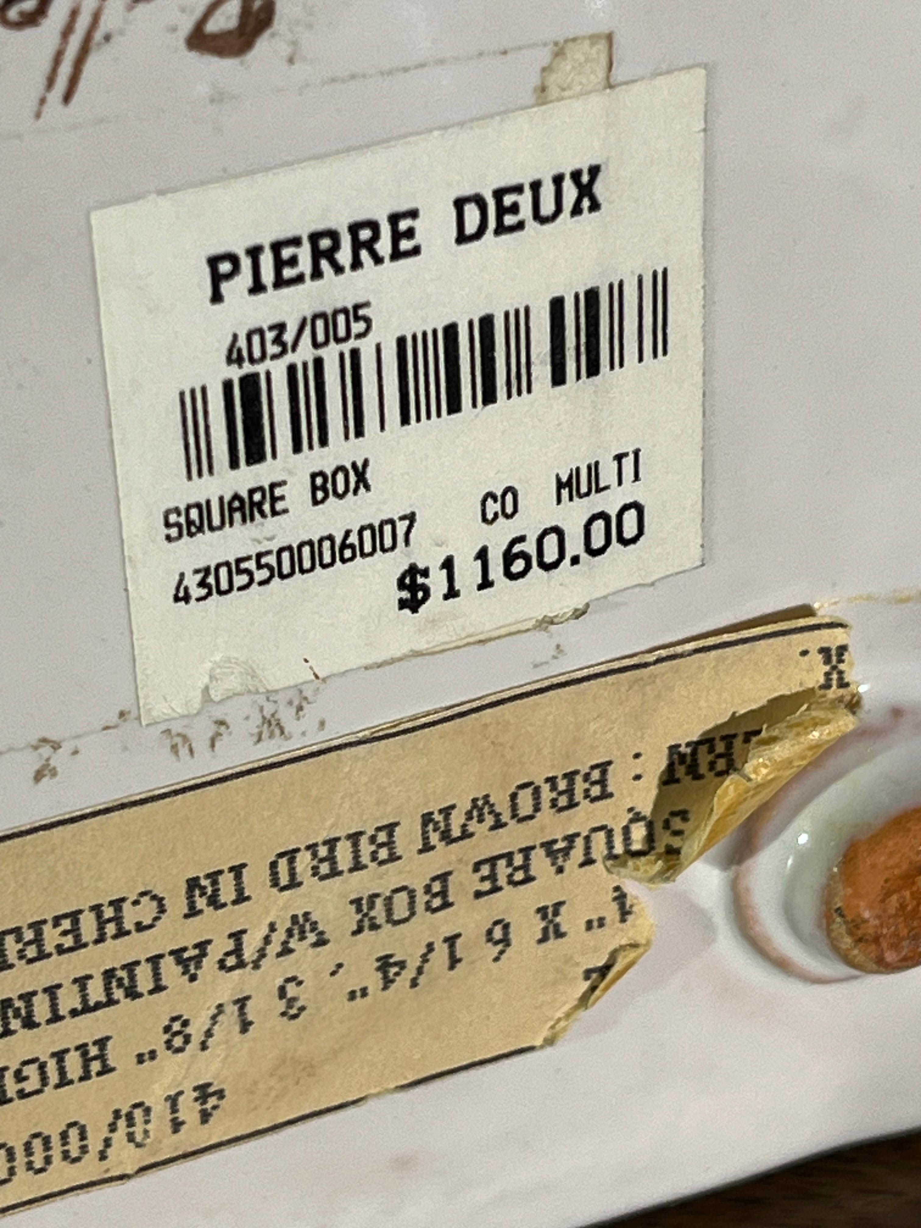 Faience Decorative Box By Claude and Slavik Palley