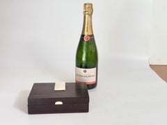 Scatola decorativa per sigarette in  legno e bachelite colore marrone e Wood Francia