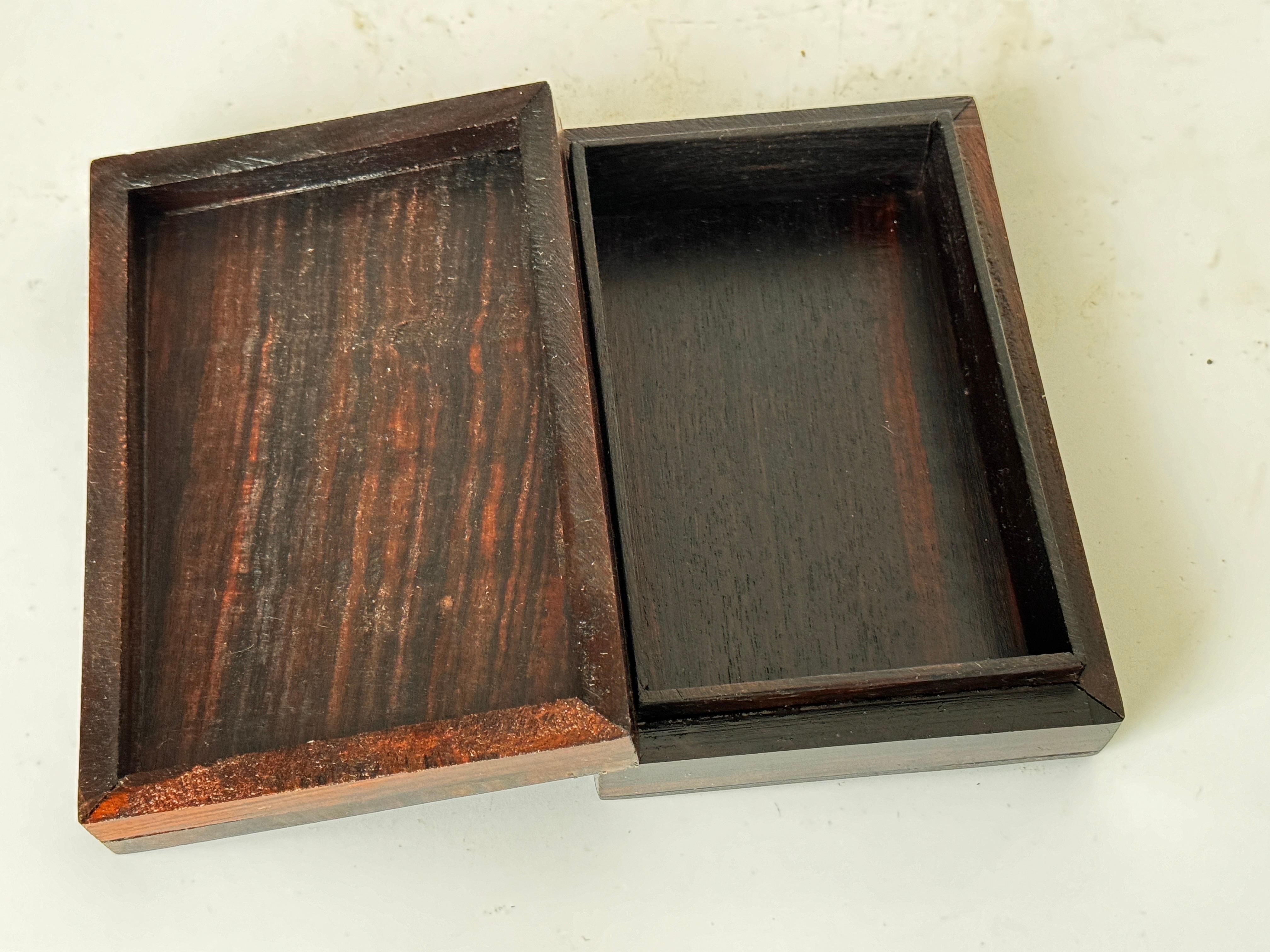 Indian Decorative Box for Cigarettes in  wood brown color India For Sale