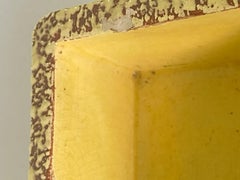 Decorative Box in Wood and Ceramic, Art Deco Period, Brown Color, France, 1940