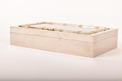 Decorative Box Silver Chrome By Gucci, Italy, 1980