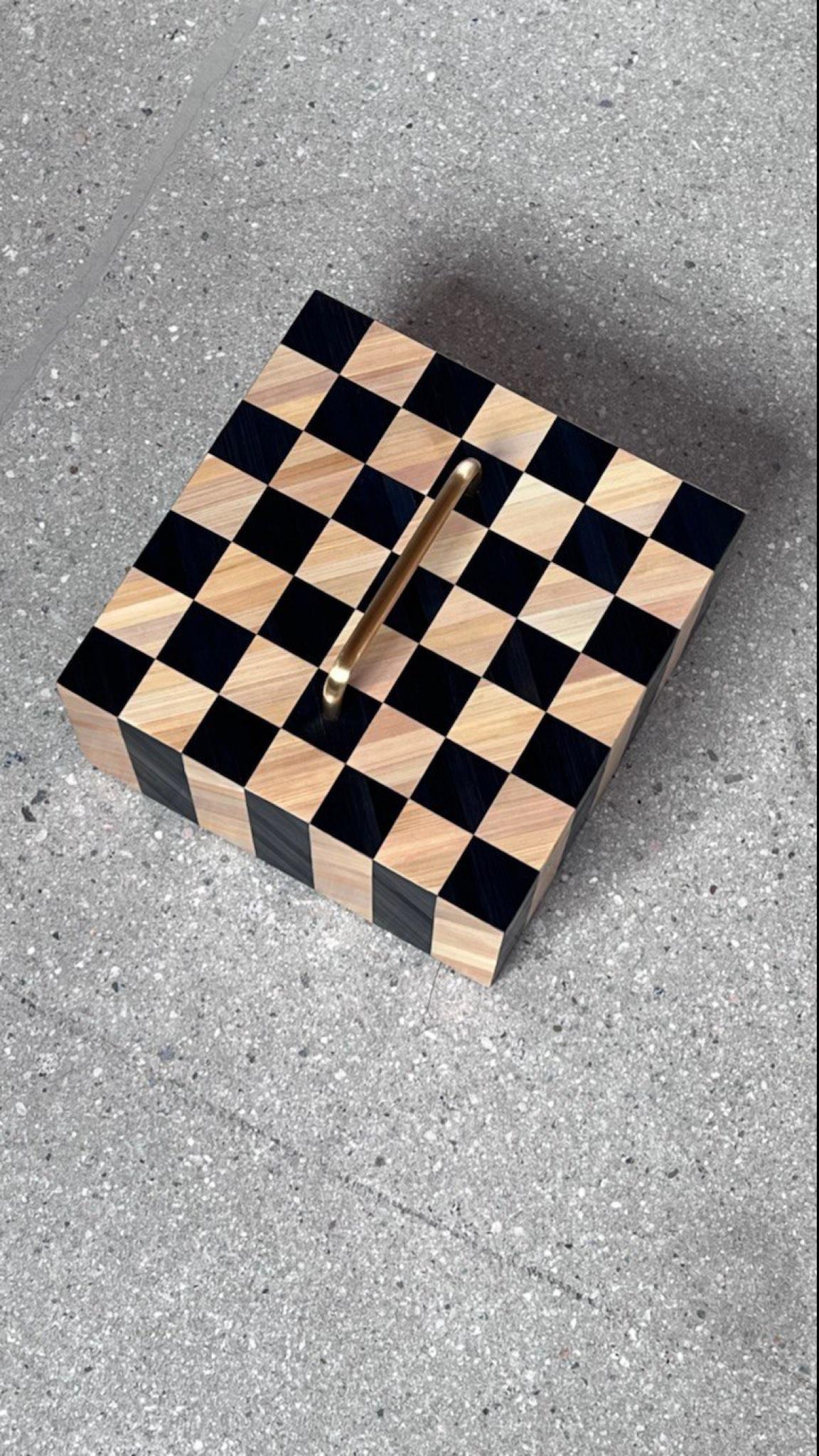 checkerboard box