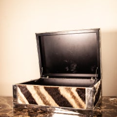 Decorative Box  Zebra