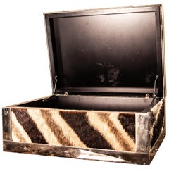 Decorative Box  Zebra 