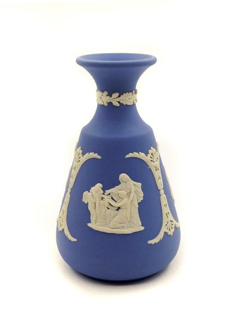 British Decorative Boxes and Vase, Wedgwood, Early 20th Century