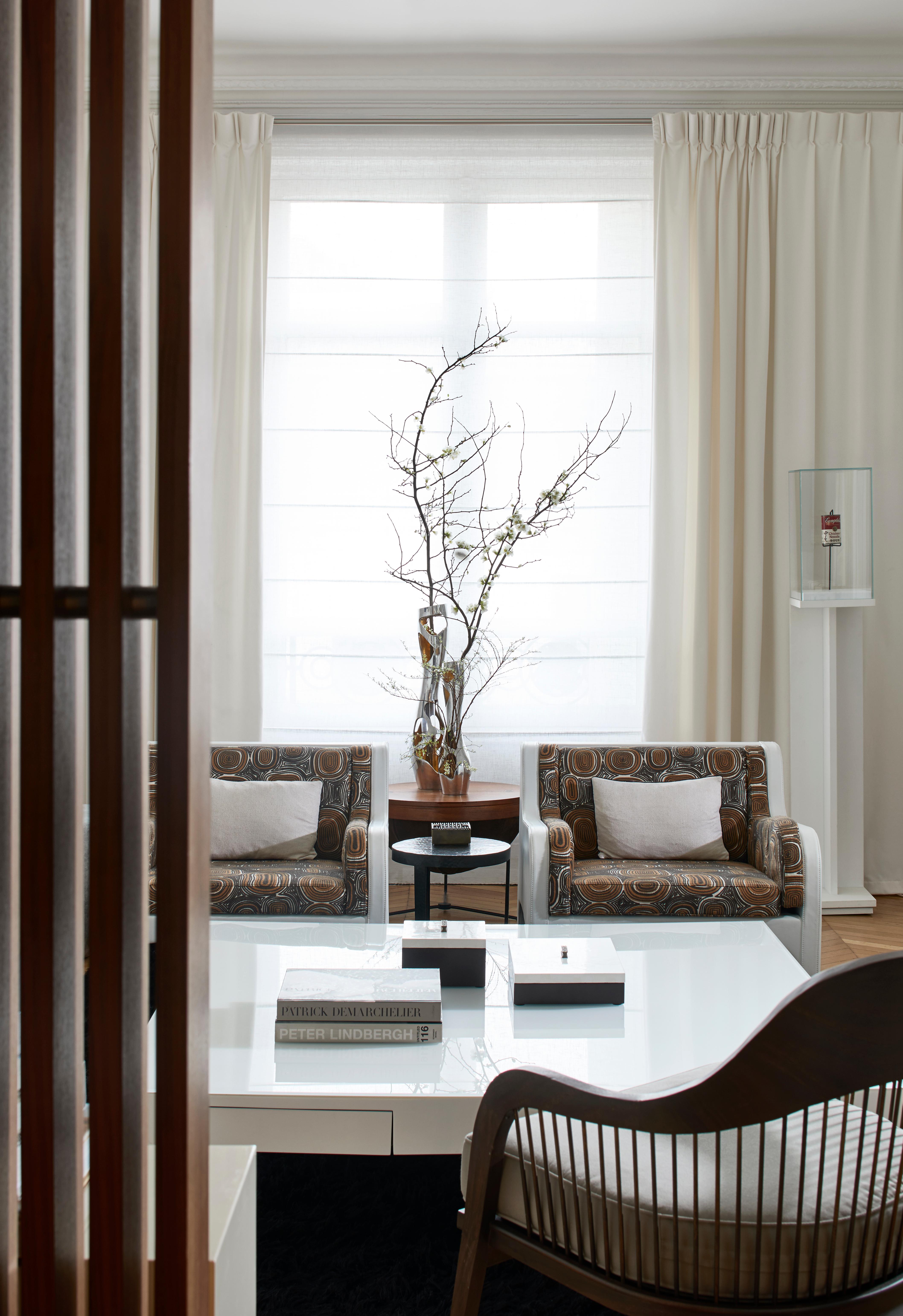 Contemporary Decorative Boxes, ELLA by Reda Amalou Design, 2016 - Black & Brown Mat Lacquer For Sale