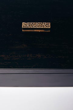 Decorative Boxes, ELLA by Reda Amalou Design - Black & Brown Lacquer