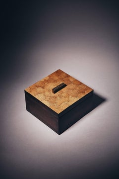 Decorative Boxes, ELLA by Reda Amalou Design - Brown Eggshell, Black