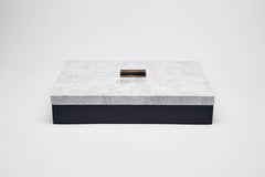 Decorative Boxes, ELLA by Reda Amalou Design, - White Eggshell