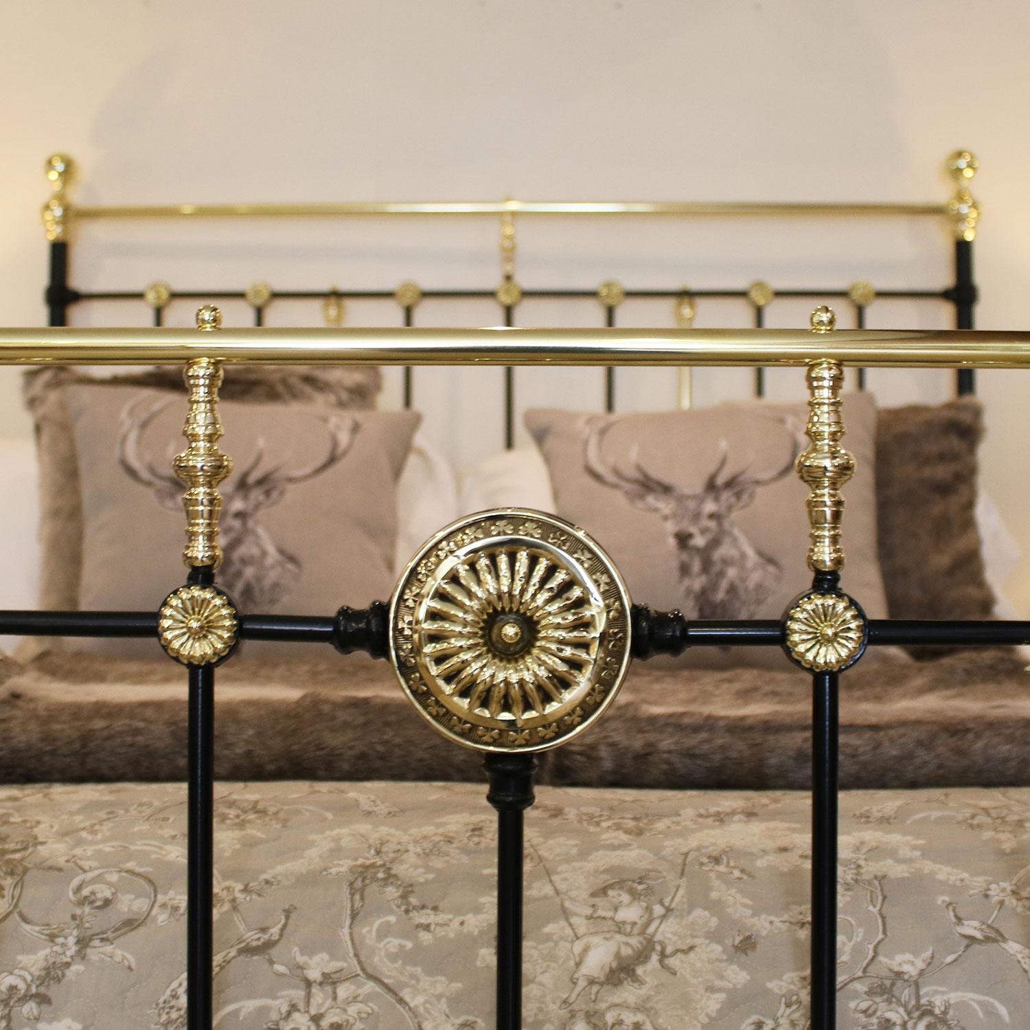 European Decorative Brass and Iron Bed - MK147