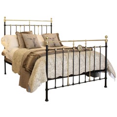 Antique Decorative Brass and Iron Bed - MK147