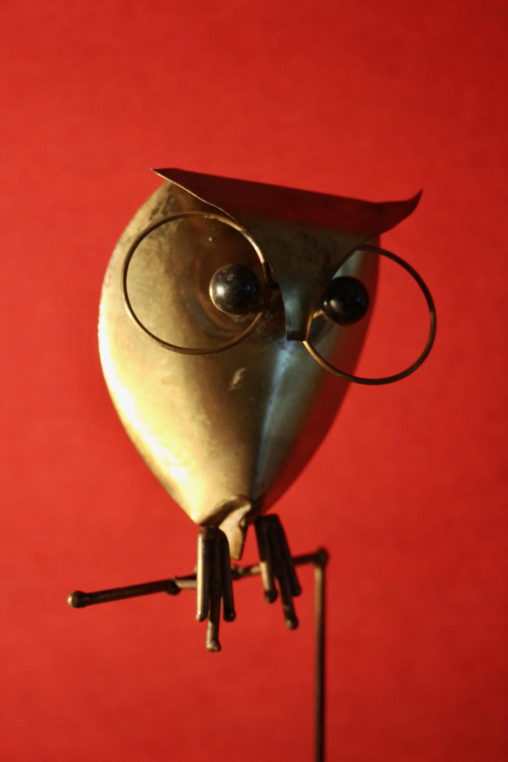 Uccello decorativo in ottone in vendita 3