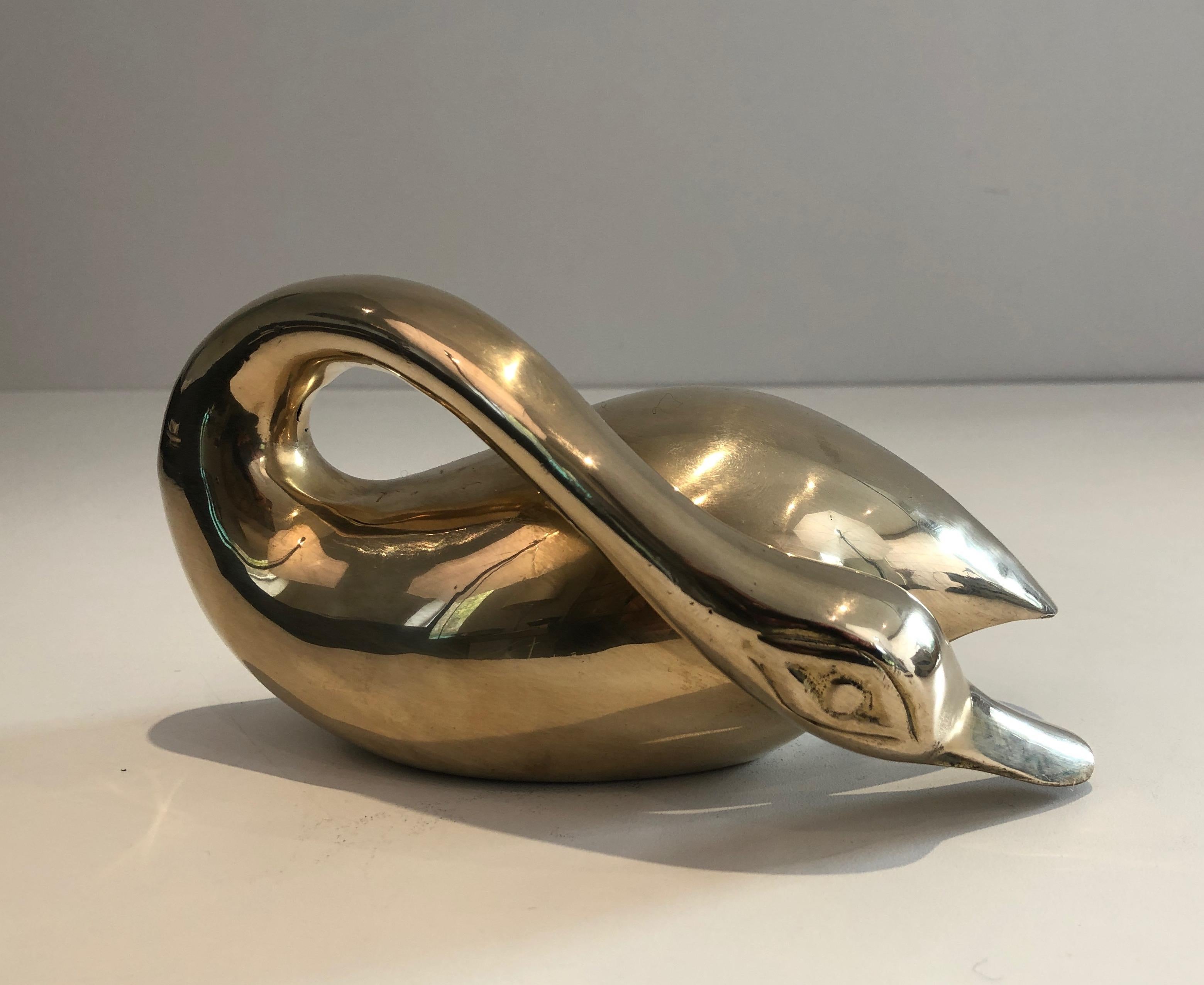 Decorative Brass Duck For Sale 3