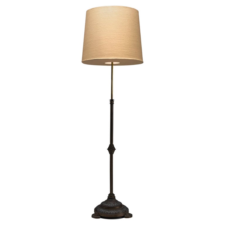 Decorative Brass Floor Lamp England, Average Cost Of A Table Lamp