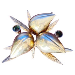 Decorative Brass Lemons Candle Holder or Paperweight