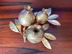 Decorative Brass Pomegranate Paperweight