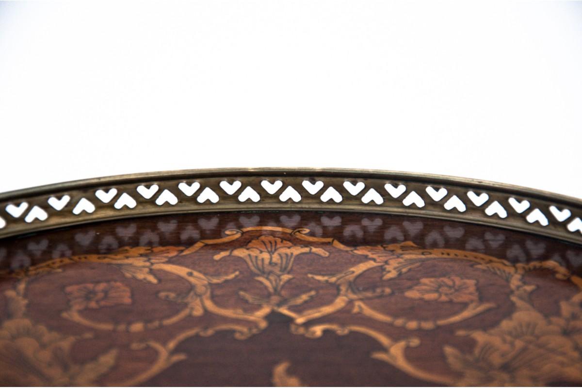 Laiton Table d'appoint / parterre de fleurs en laiton, France, circa 1940s en vente