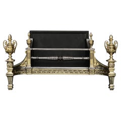 Portafiamma decorativo in ottone e acciaio