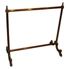 Decorative Brass Towel/Comforter Rack