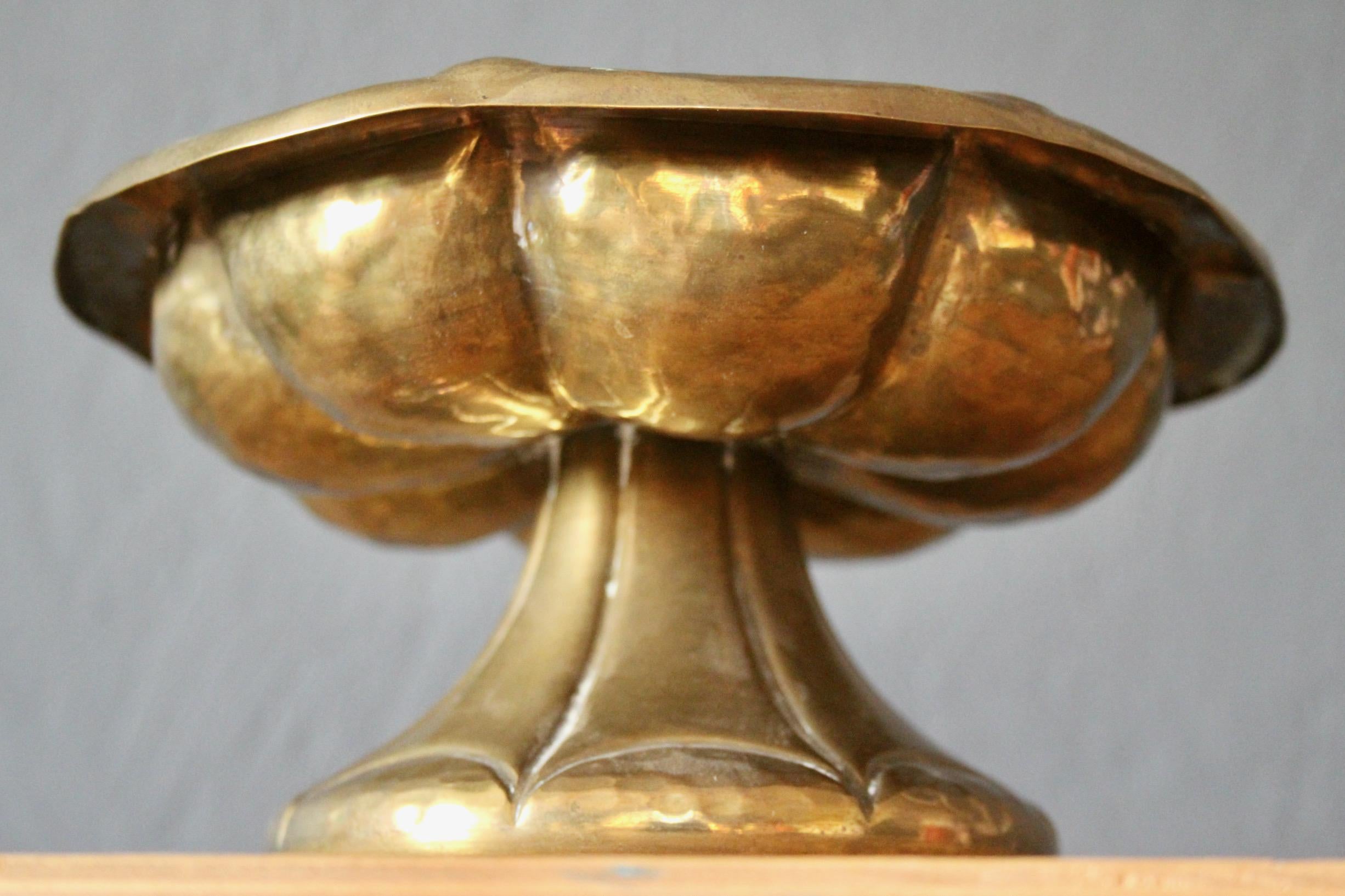 Ottone Decorative brass vide poche in vendita