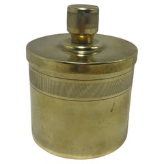 Bol à couvercle en bronze J.L.H., Suède, années 1930