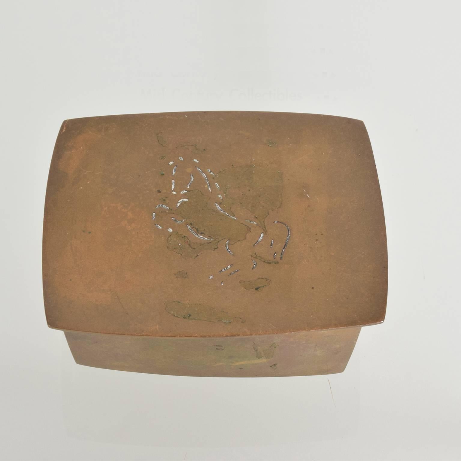 Late 20th Century Decorative Bronze Box by Wah Ming Chang