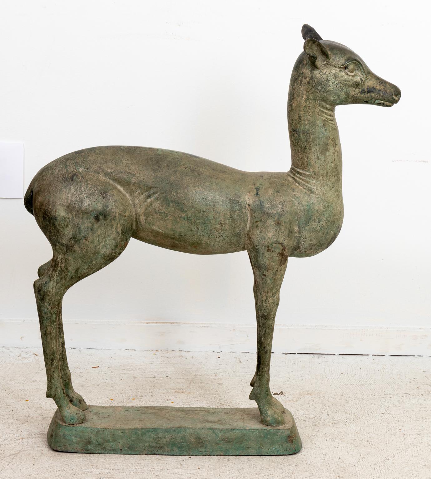 Decorative Bronze Deer For Sale 1