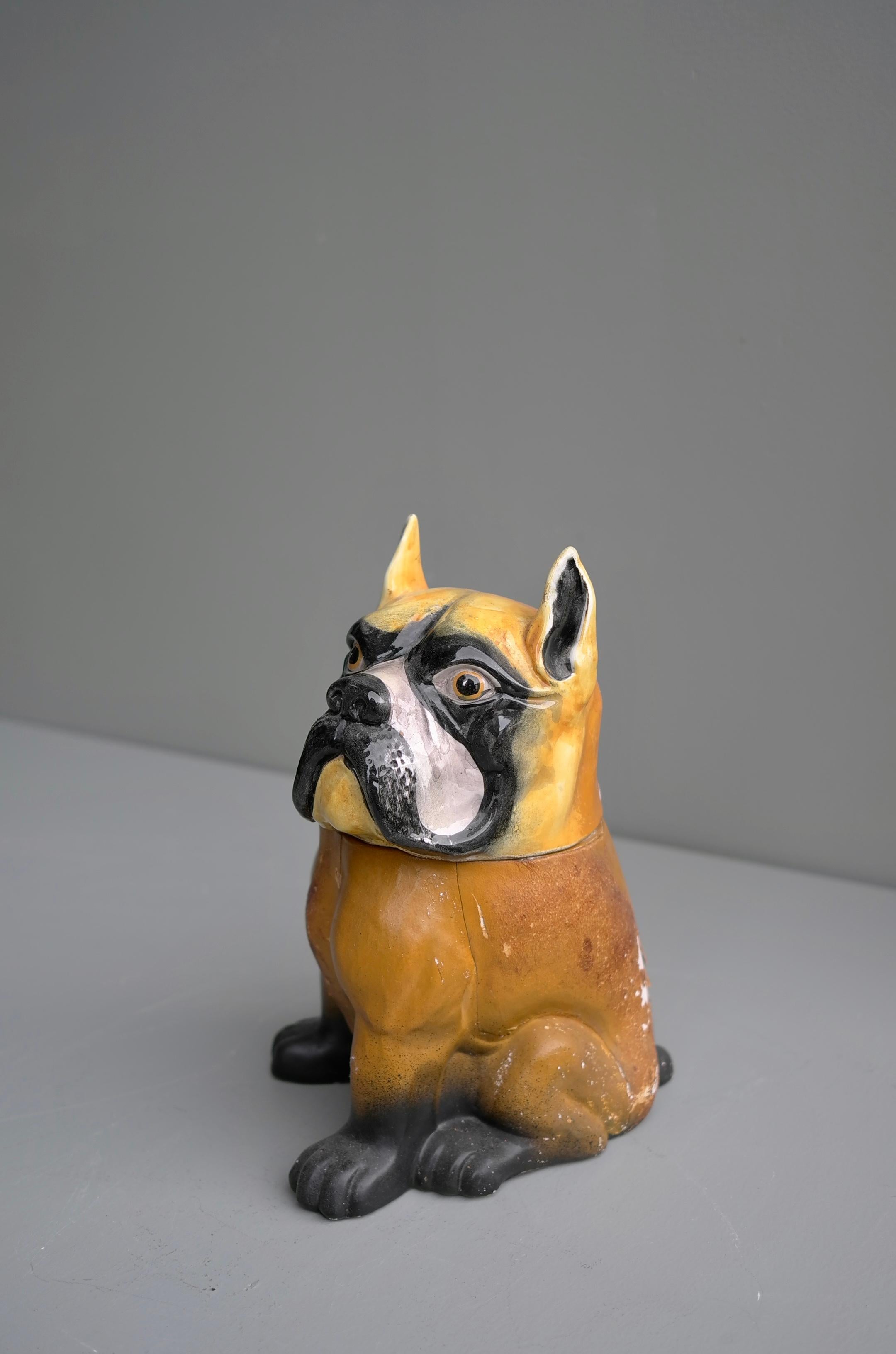 bulldog cookie jar