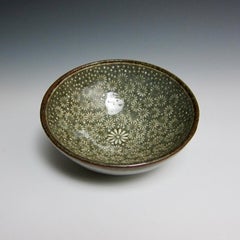 Moderna ciotola Buncheong di Jason Fox, Ceramica lavorata a mano, Los Angeles