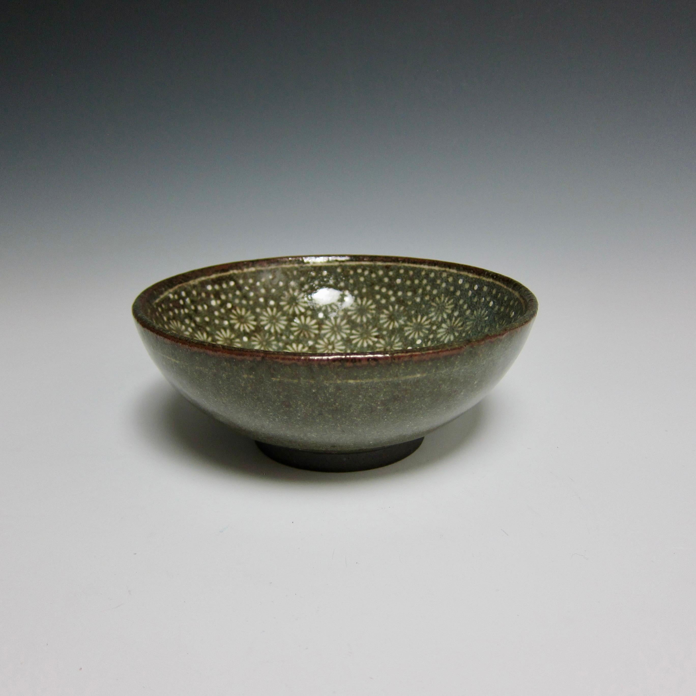 Hand-Crafted Decorative Buncheong Bowl by Jason Fox For Sale