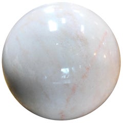 Decorative Carrara Marble Sphere, Italy